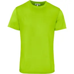 Unisex Activ T-Shirt Lime Green Front